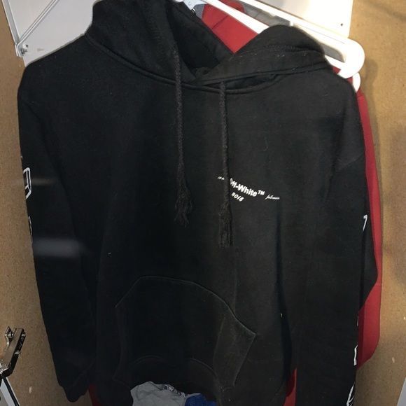 Off-White | Shirts | Copy 28 Offwhite Fall Collection Hoodie | Poshmark